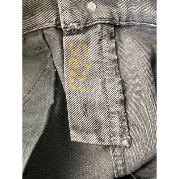 PISTOLA Gigi Low Rise Cut off Distressed shorts in Olive Green Sz 27 NWT - Picture 9 of 9